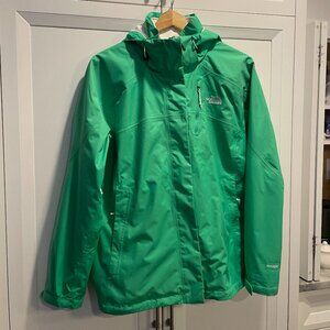 North Face Tri-Climate Ski Jacket XL Green